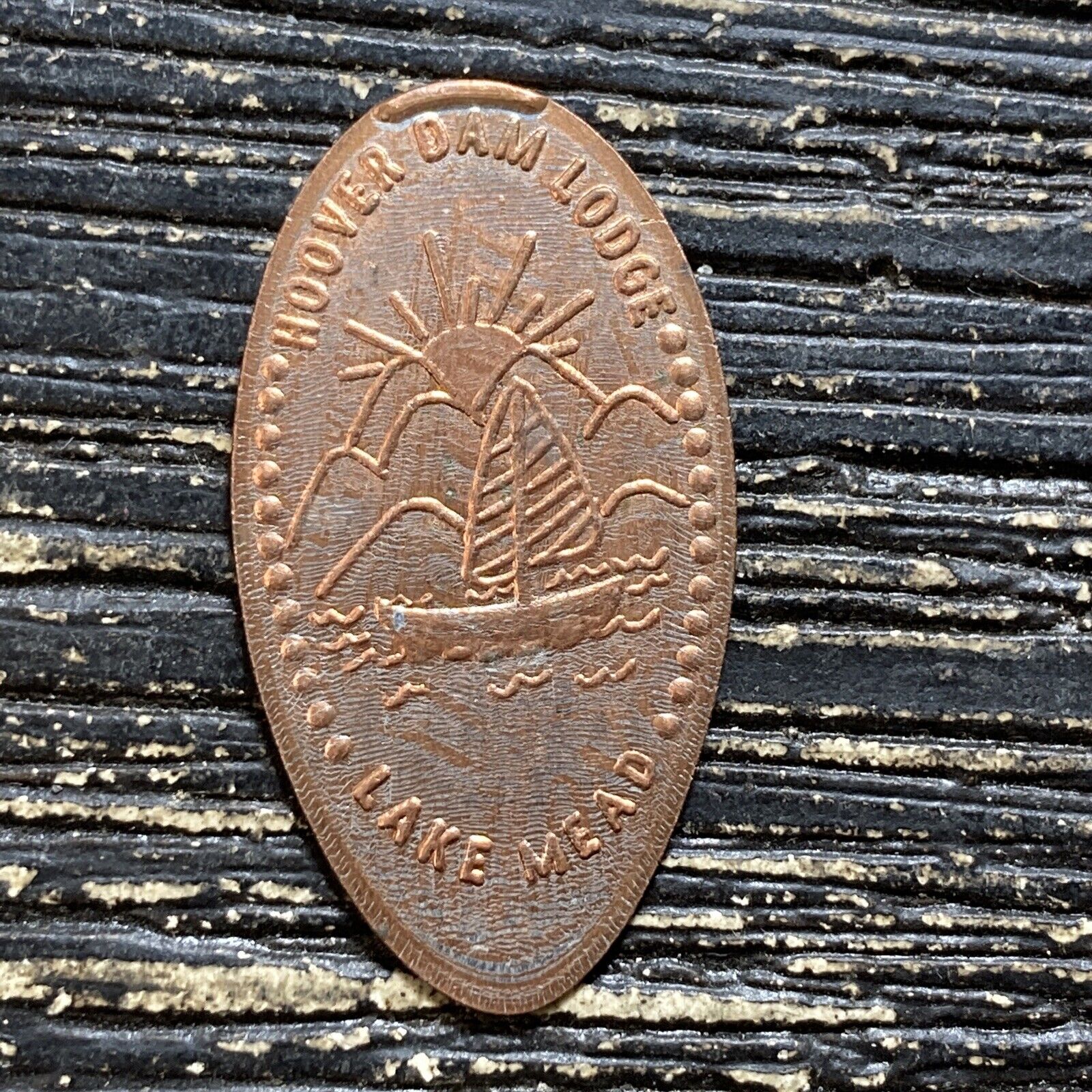 Hoover Dam Lodge Pressed Elongated Penny 10