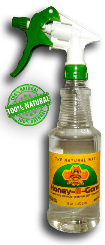 Honey-b-gone Honeybee Repellant - 16oz Bottle W/adjustable Sprayer